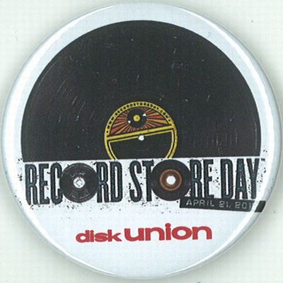 RECORD STORE DAY / RECORDS STORE DAY×DISK UNION BADGE (RED LOGO)