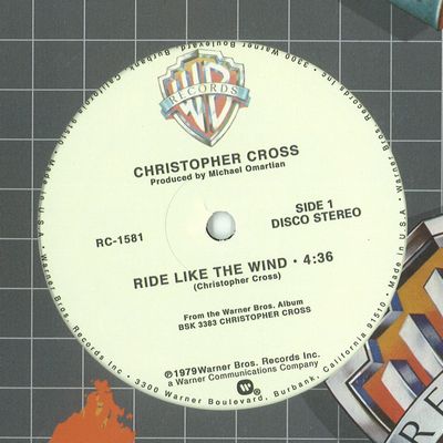 CHRISTOPHER CROSS / クリストファー・クロス / RIDE LIKE THE WIND / SAILING