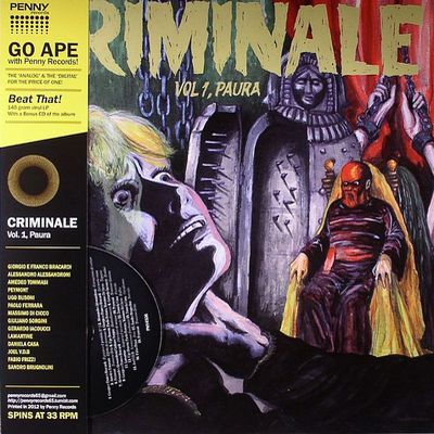 V.A. (PSYCHE) / CRIMINALE VOL.1 - PAURA (FEAR) (140G LP +CD)