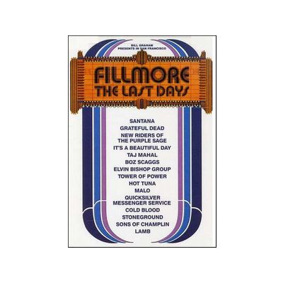 V.A. (ROCK GIANTS) / FILLMORE THE LAST DAYS (LIMITED EDITION MULTICOLOURED 3LP)