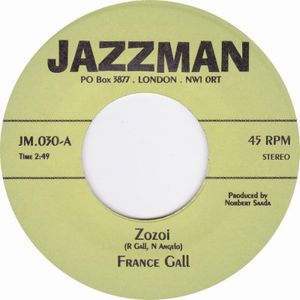 FRANCE GALL / フランス・ギャル / ZOZOI + TEMA DE SONINHA (7")