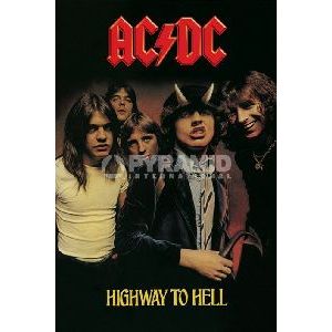 AC/DC / エーシー・ディーシー / HIGHWAY TO HELL (POSTER)