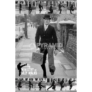 MONTY PYTHON / モンティ・パイソン / THE MINISTRY OF SILLY WALKS (POSTER)