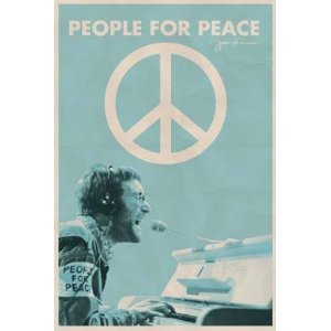 JOHN LENNON / ジョン・レノン / PEOPLE FOR PEACE (POSTER)