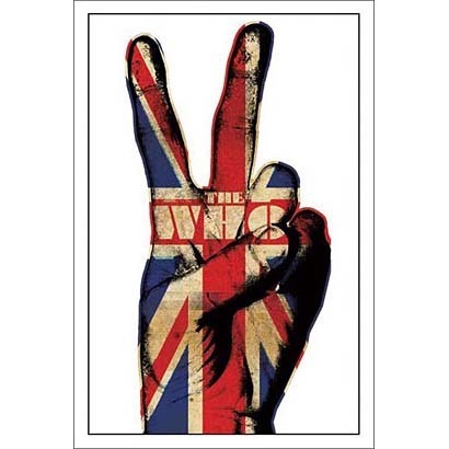THE WHO / ザ・フー / UNION JACK PEACE (POSTER)