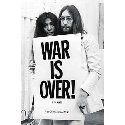 JOHN LENNON / ジョン・レノン / WAR IS OVER (POSTER)