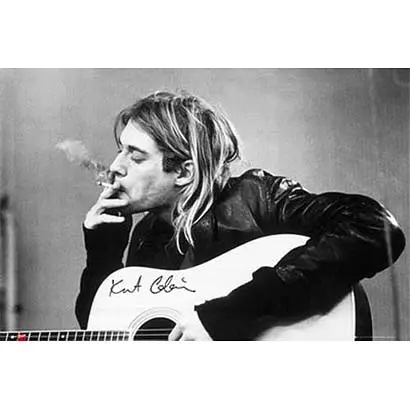 KURT COBAIN / カート・コバーン / SMOKING (POSTER)