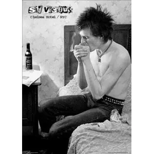 SID VICIOUS DRUGS KILL (POSTER)/SEX PISTOLS/セックス・ピストルズ