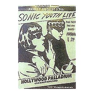 SONIC YOUTH / ソニック・ユース / LIVE (POSTER)