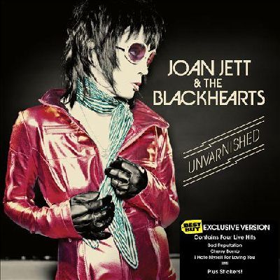 JOAN JETT & THE BLACKHEARTS / ジョーン・ジェット&ザ・ブラックハーツ / UNVARNISHED (BEST BUY CD)