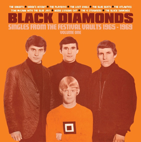 V.A. (GARAGE) / BLACK DIAMONDS - SINGLES FROM THE FESTIVAL VAULTS 1965-1969 VOLUME ONE (10X7" BOX)