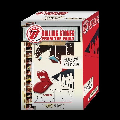 ROLLING STONES / ローリング・ストーンズ / FROM THE VAULT - HAMPTON COLISEUM - LIVE IN 1981 / ストーンズ~ハンプトン・コロシアム~ライヴ・イン 1981【1000セット数量限定生産:ブラバド製~ストーンズオフィシャルTシャツ(白・Mサイズ)付BLU-RAY(+2CD) BOX】