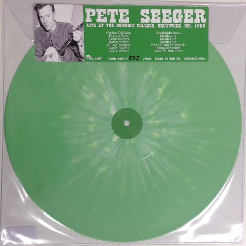 PETE SEEGER / ピート・シーガー / LIVE AT THE BOWDOIN COLLEGE, BRUNSWICK, ME. 1960