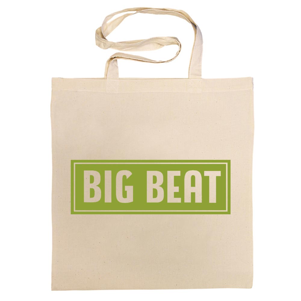 ACE RECORDS TOTE BAG / BIG BEAT 'DECCA' LABEL COTTON BAG (KIWI GREEN)