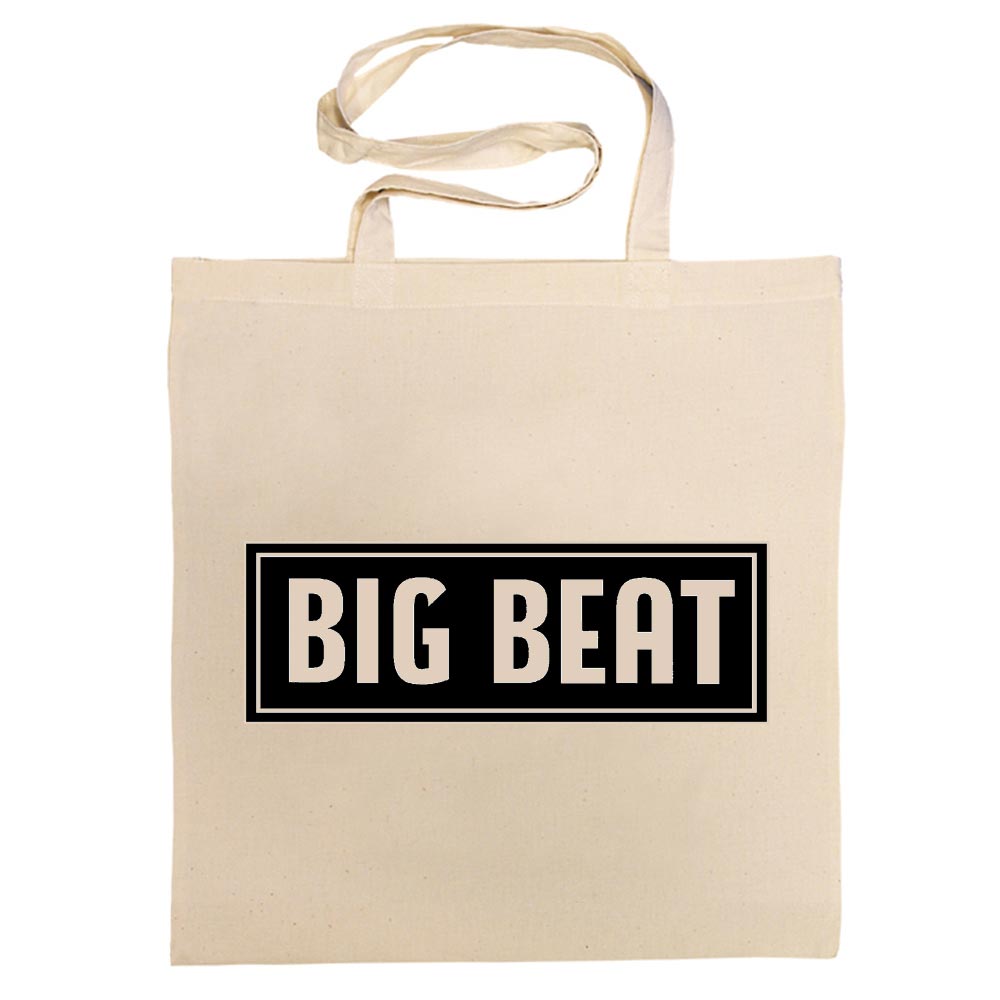 ACE RECORDS TOTE BAG / BIG BEAT 'DECCA' LABEL COTTON BAG #BLACK#