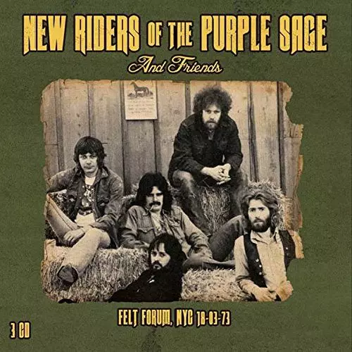 NEW RIDERS OF THE PURPLE SAGE & FRIENDS / FELT FORUM, NYC 18-03-73 (3CD)