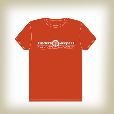 FINDERS KEEPERS RECORDS / MAKING GLOBAL SOUND LOCAL ≪T-SHIRT / M SIZE≫