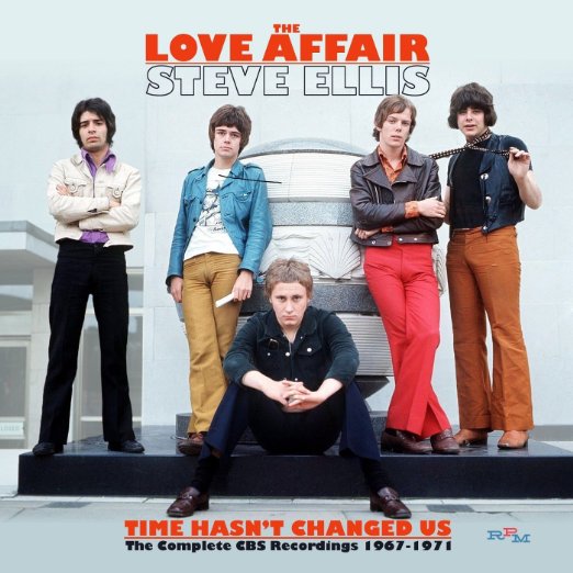 LOVE AFFAIR / STEVE ELLIS / TIME HASN'T CHANGED US - THE COMPLETE CBS RECORDINGS 1967-1971 (3CD)