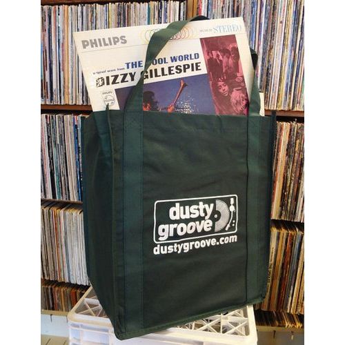 DUSTY GROOVE / DUSTY GROOVE EXTRA-LARGE TOTE BAG - GREEN