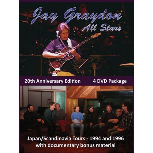 JAY GRAYDON / ジェイ・グレイドン / JAY GRAYDON ALL STARS - 20TH ANNIVERSARY EDITION (4DVD)