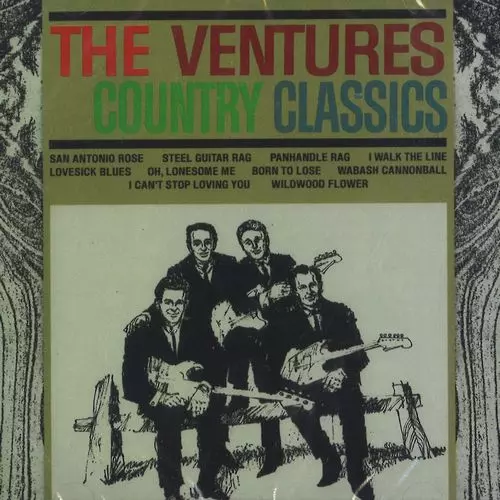 ベンチャーズ・プレイ・カントリー・クラシックス [CD] PLAY THE COUNTRY CLASSICS/VENTURES/ベンチャーズ｜OLD ROCK