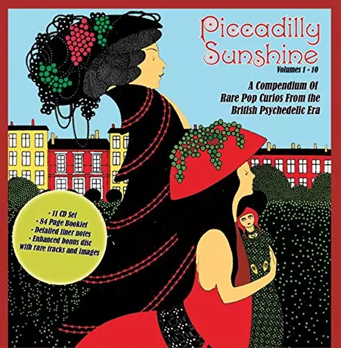 洋楽 Piccadilly Sunshine 10CD PICCADILLY SUNSHINE VOLUMES 1 - 10 (11CD BOX)/V.A. (PICCADILLY