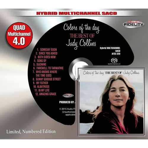 JUDY COLLINS / ジュディ・コリンズ / COLORS OF THE DAY: THE BEST OF (HYBRID SACD 4.0 MULTICHANNEL)