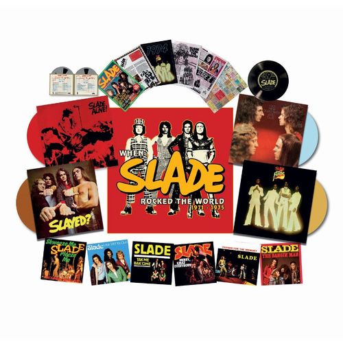 SLADE / スレイド / ROCKED THE WORLD 1971-75 (4LP/4 7INCH BOX)