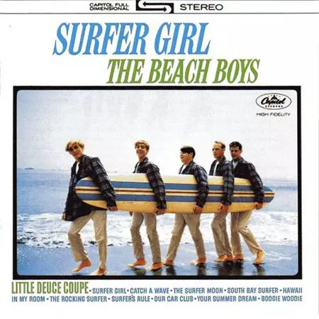 ビーチボーイズ Beach Boys【米オリジナル盤・美品・高音質・超稀少】④ SURFER GIRL (200G STEREO LP)/BEACH BOYS/ビーチ・ボーイズ