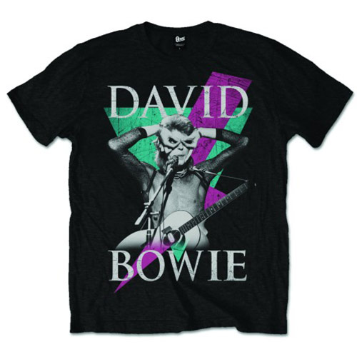 DAVID BOWIE / デヴィッド・ボウイ / THUNDER (T-SHIRT SIZE:SMALL)