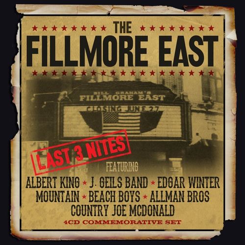 V.A. / THE FILLMORE EAST - LAST 3 NITES (4CD)