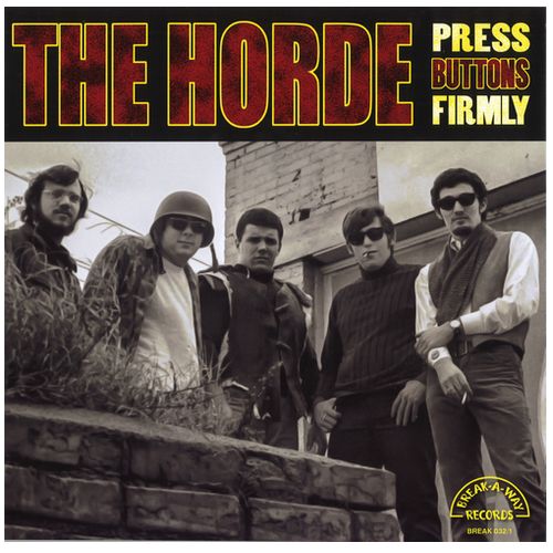 THE HORDE / PRESS BUTTON FIRMLY (DIFFERENT COVER VERSION 1) (LP)