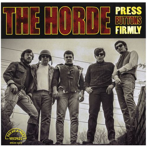 THE HORDE / PRESS BUTTON FIRMLY (DIFFERENT COVER VERSION 3) (LP)