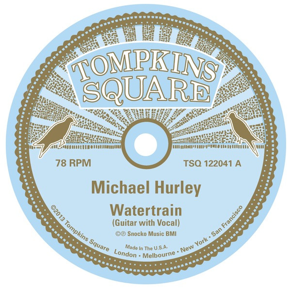 MICHAEL HURLEY / マイケル・ハーレイ / WATERTRAIN / BLACK & YELLOW BEE (78RPM 10")
