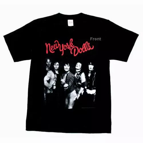 NEW YORK DOLLS / ニューヨーク・ドールズ / TRASH PHOTO (T-SHIRT SIZE M)