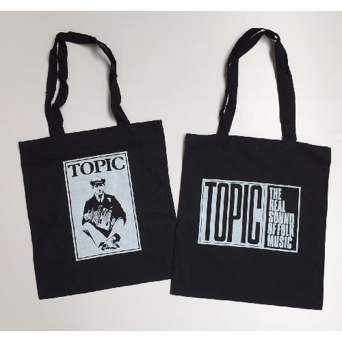 TOPIC RECORDS / TOPIC TOTE BAG: BLACK