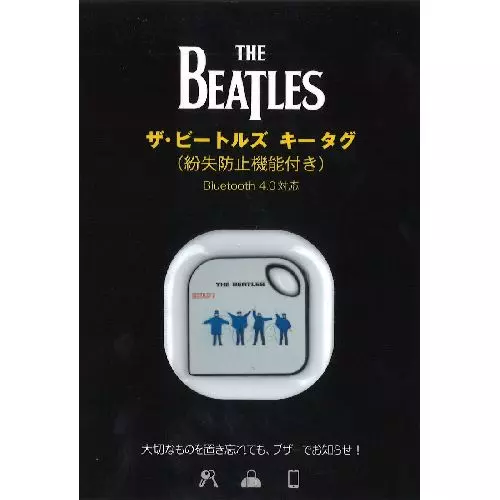 OLD ROCK】到着♪ ビートルズ・デザインの紛失防止BLUETOOTHキー