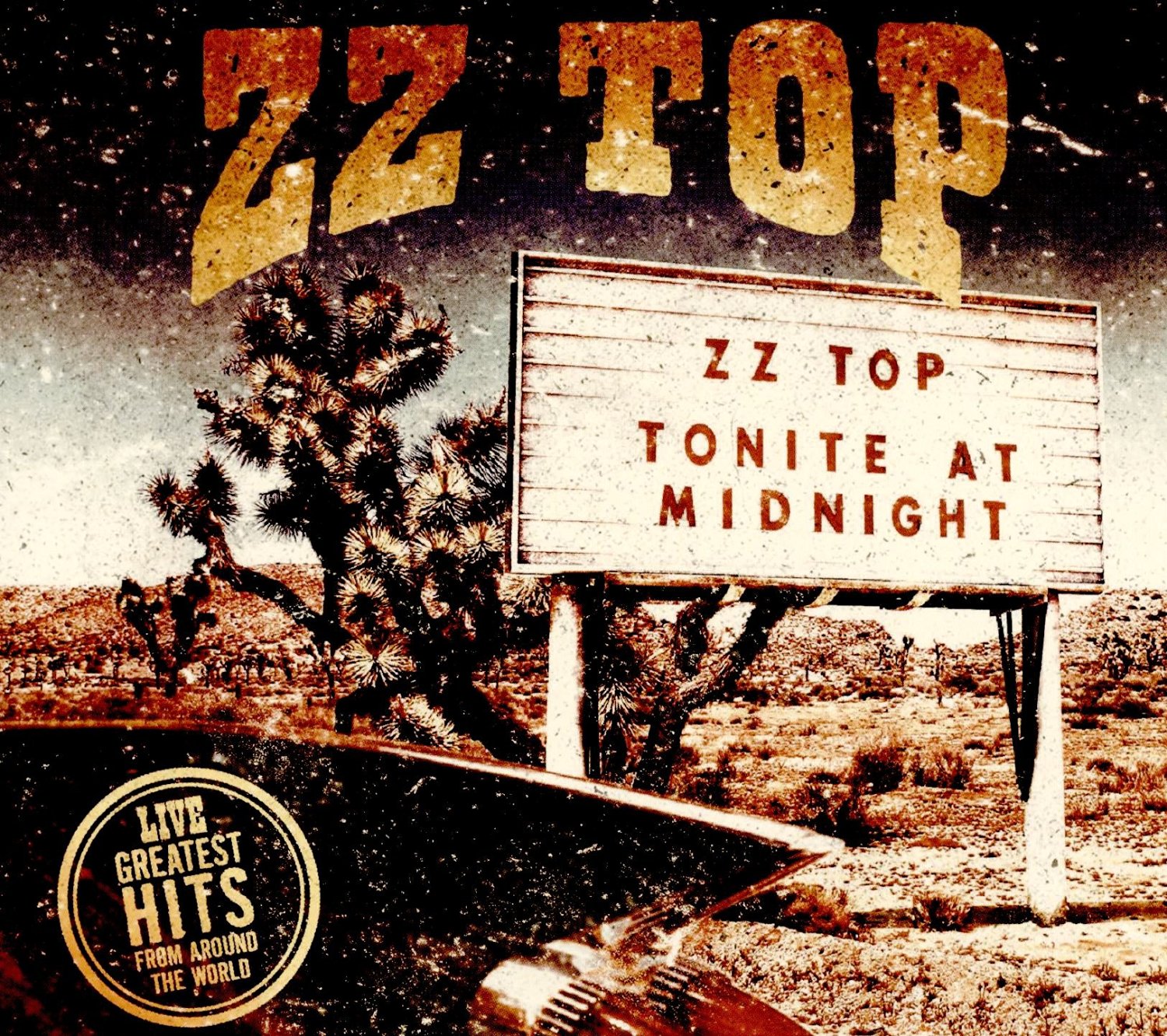 ZZ TOP / ZZトップ / LIVE - GREATEST HITS FROM AROUND THE WORLD (2LP)