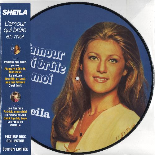 SHEILA / シェイラ / L'AMOUR QUI BRULE EN MOI (PICTURE DISC LP)
