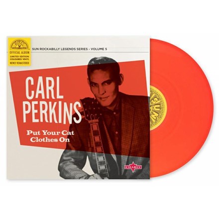 CARL PERKINS / カール・パーキンス / PUT YOUR CAT CLOTHES ON (COLORED 10")