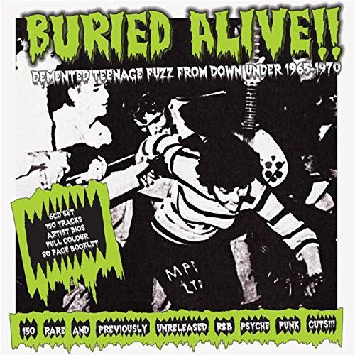 V.A. (BURIED ALIVE!!) / BURIED ALIVE!! - DEMENTED TEENAGE FUZZ FROM DOWN UNDER 1965-1970 (6CD)
