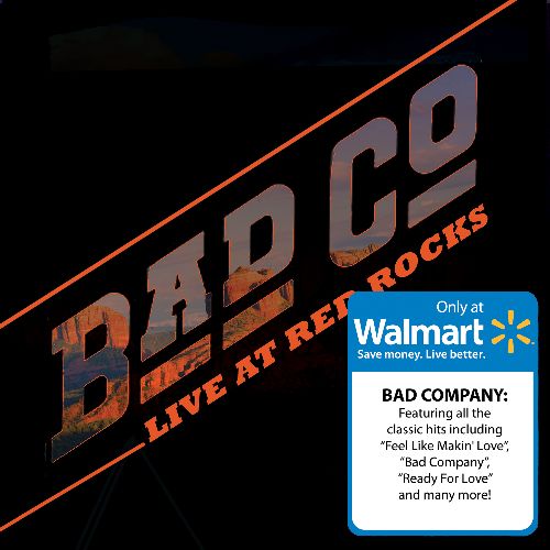 BAD COMPANY / バッド・カンパニー / LIVE AT RED ROCKS (WALMART EXCLUSIVE CD+DVD)