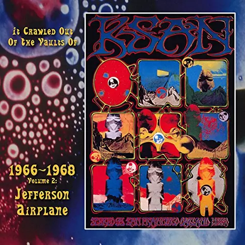JEFFERSON AIRPLANE / ジェファーソン・エアプレイン / IT CRAWLED OUT OF THE VAULTS OF KSAN 1966-1968 - VOLUME 2: LIVE AT THE FILLMORE AUDITORIUM 1966 & 67 (LP)