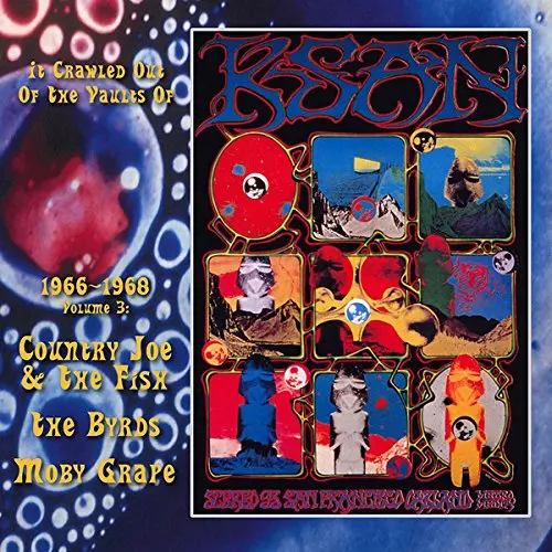 V.A. (PSYCHE) / IT CRAWLED OUT OF THE VAULTS OF KSAN 1966-1968 - VOLUME 3: LIVE AT THE AVALON BALLROOM 1967 & 68 (LP)