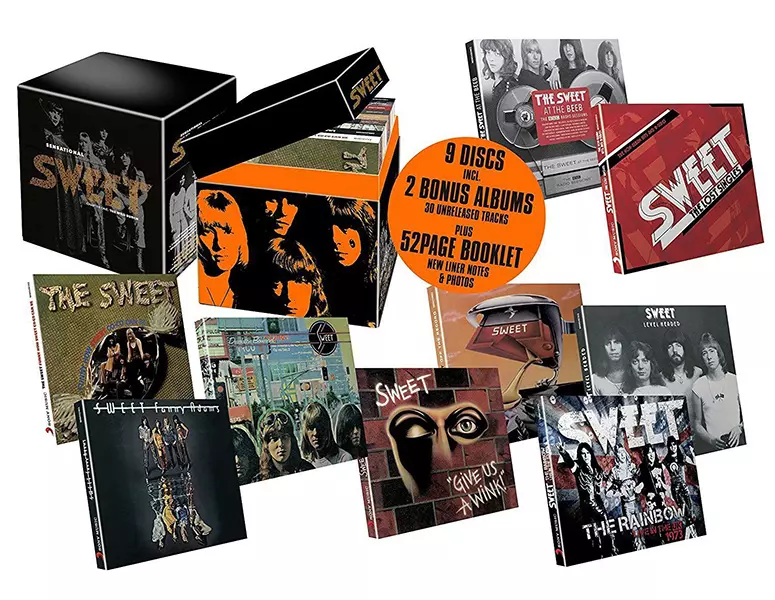 SENSATIONAL SWEET (9CD BOX)/SWEET/スウィート｜OLD ROCK｜ディスク