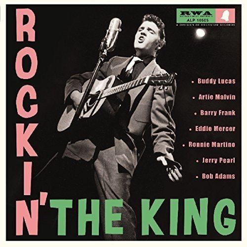 V.A. (ROCK'N'ROLL/ROCKABILLY) / ROCKIN' THE KING (10")