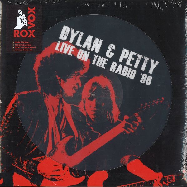 BOB DYLAN WITH TOM PETTY / LIVE ON THE RADIO '86 (180G PICTURE DISC LP)
