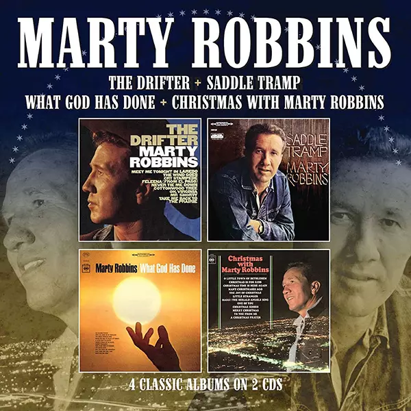MARTY ROBBINS / マーティ・ロビンス / THE DRIFTER / SADDLE TRAMP / WHAT GOD HAS DONE / CHRISTMAS WITH MARTY ROBBINS