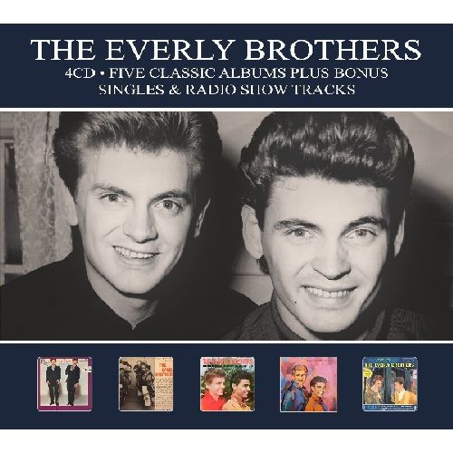 EVERLY BROTHERS / エヴァリー・ブラザース / 5 CLASSIC ALBUMS PLUS (4CD)