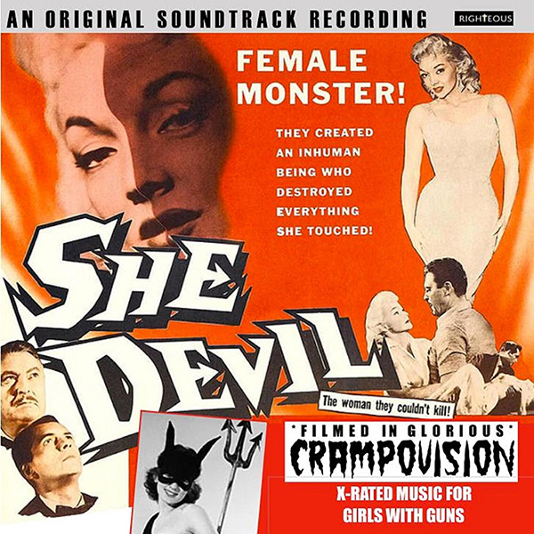V.A. (ROCK'N'ROLL/ROCKABILLY) / SHE DEVIL - ORIGINAL SOUNDTRACK: FILMED IN GLORIOUS CRAMPOVISION